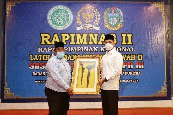 Hadiri Rapimnas II BKPRMI, Wagub Dukung Sumut Jadi Tuan Rumah Munas XIII BKPRMI